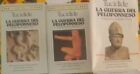LA GUERRA DEL PELOPONNESO Tucidide 1993 I CLASSICI DELLA BUR RIZZOLI 3 volumi +