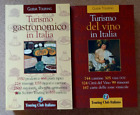 2 LIBRO Guide SULLE STRADE DELLA GASTRONOMIA E DEI VINI D ITALIA bere mangiare