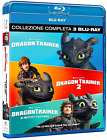 3 Blu-ray DRAGON TRAINER COLLECTION 1-3 box collezione completa nuovo sigillato
