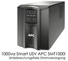 APC SMART UPS 1000 SMT1000i LINE INTERAKTIVE USV USB LED DISPLAY GUTE AKKUS 700