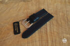 24 mm Cinturino artigianale vacchetta nera Pam Italy Handmade Leather Watch Band