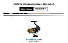 COMBO SPINNING MULINELLO SHIMANO FX 4000FC + CANNA KK PRELUDE 2,10MT 15-40 GR