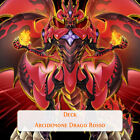 Yu-Gi-Oh Yugioh Deck Mazzo Arcidemone Drago Rosso Supernova Rossocicatrice