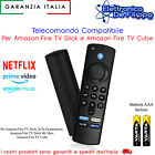 Telecomando Compatibile Per Amazon Fire TV Stick e Amazon Fire TV Cube