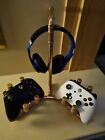 Copper pipe double controller gamer xbox playstation & double headset stand