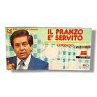 IL PRANZO E  SERVITO EG Editrice giochi Corrado gioco di socetà vintage canale5