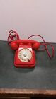 Il Telefono Rosso Vintage Anni 70 Bachelite Industrie Face Standard Modernariato