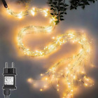Luci Albero Di Natale 2M 200 LED Cascata Di Luci per Albero Di Natale Mit Presa,