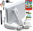 Nintendo Wii Console Bianca 2 Giochi su PenDrive Wii Sports+New Super Mario Bros