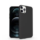 Cover per Apple iPhone Nero Tpu Soft Case Smartphone Custodia Senza Foro Logo