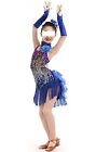 Vestito Tutù Saggio Danza Ballo Frange Bambina Girl Hip Hop Ballet Dress DANMO01
