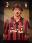 Cartolina postcard calcio football MILAN FILIPPO GALLI autografato anni 80/90