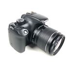 Canon EOS 1100d Fotocamera + 18-55mm È II Obiettivo - Condizioni Accettabile -