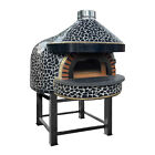 Forno a legna e/o gas pizza mattoni refrattari casa pizzeria professionale 80cm