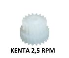 Primo ingranaggio per motoriduttore stufa a pellet Kenta K911/K917 2.5 2,5 rpm