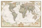 Mondo antichizzato politico Small - carta geografica murale National Geographic