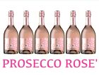 6 Bottiglie BORGOMOLINO PROSECCO DOC ROSE  MILLESIMATO 2023 EXTRA DRY 75 CL