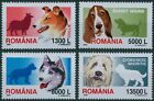 Rumänien 2001 Hunde,Cani,Dogs,Husky,Collie,Basset,Hirtenhund Mi.5574-77,KB