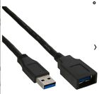 INL InLine® Cavo prolunga USB 3.0 maschio a femmina 0,5 m metri nero