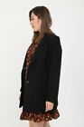 Cappotto donna lungo nero elegante lana capotto invernale taglie forti da XXL