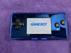  Nintendo Game Boy Micro - Blue with Mario Party Advance and Case Bundle