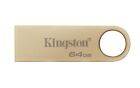 Kingston Technology DataTraveler 64Gb 220MB S Drive USB 3.2 Gen 1 In Metallo SE9