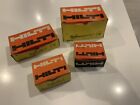 4 Boxes Of Hilti Steel / Concrete Nails - Varying Sizes