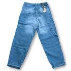 Jeans uomo vintage Anni 90 Baggy Larghi Largo Hip Hop Skate  taglia 2XS XS S M