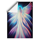 Angel Airbrush Wall Art Print Framed Canvas Picture Poster Decor Living Room