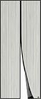 Apalus Zanzariera Magnetica per Porte, 80 x 200CM - Rete Fine