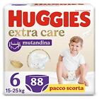 (TG. Taglia 6 88 Pannolini) Huggies Extra Care Pannolino Mutandina Taglia 6 (15-