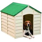 Casette Per Cani Dog-Kennel Polipropilene Medium Bianco Verde 71x71x68H 72900145