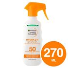 Garnier Ambre Solaire Spray Solare Hydra 24h Protect Protezione SPF 50+ 270ml