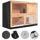 Bunny Rabbit Cage Ferret Chicken Coop Pet  Hutch Cages Enclosure with Cover Roof