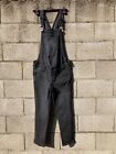 Maternity H&M dungarees size M in stretchy grey denim. Salopette premaman