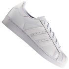 Adidas Originals Superstar Unisex Scarpe da Ginnastica B27136 Bianco Puro Triplo