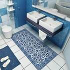 Tappeto Adesivo in PVC per pavimento cucina bagno sala Decorazione Tebe