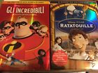 Ratatouille 2 DVD + Gli Incredibili 2 DVD Edizioni Speciali con Slipcover PIXAR