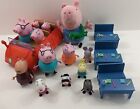 Peppa Pig Toy Bundle daddy cars and school set & Figures a d soft George