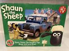 Airfix Shaun the Sheep Timmy Bitzer & Tractor model kit + Glue/Paint/Brushes