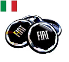 Set 4 Tappi Coprimozzo Borchie 135 mm Compatibili per Cerchi in Lega Fiat 500