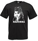T-shirt maglietta Madonna, cantante, anni 80 pop music