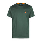 T-Shirt Uomo US Grand Polo Maglietta Girocollo Logo Ricamato 100% Cotone