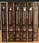 Absolute Sandman 1, 2, 3, 4, 5, Overture Signed & Sketched by Neil Gaiman