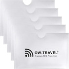 Ow-Travel Custodie Blocco RFID - anti FRODE - La Protezione Di Carte Di Credito/