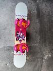 Salomon Lotus 139 Snowboard + Attacchi Drake Dielle Tg S-M Donna Ragazza Girl