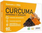 Curcuma e Piperina Plus, Curcumina 1000mg 60 compresse con estratto di curcuma