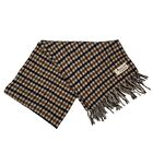 Mens Aquascutum House Check 100% Lambswool Casual Scarf Scarves W 9.25" L 44.5"