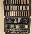 Husky 100+ Piece Mechanics Tool Lot Set- Sockets, Allen Wrenches- 1/4, 3/8, 1/2