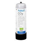 Askoll Bombola Usa e Getta 1,2 Kg per Impianti CO2 Pro Green System Passo 10X1